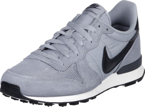 nike internationalist schuhe grau schwarz|internationalist nike.